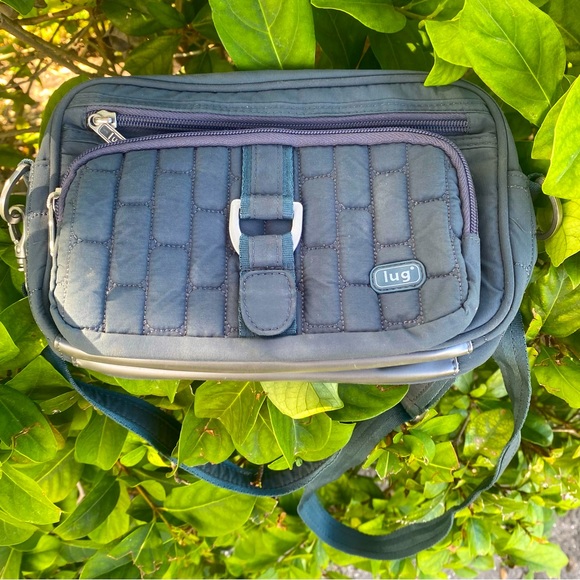 lug | Bags | Lug Crossbody Bag Grey Carousel | Poshmark